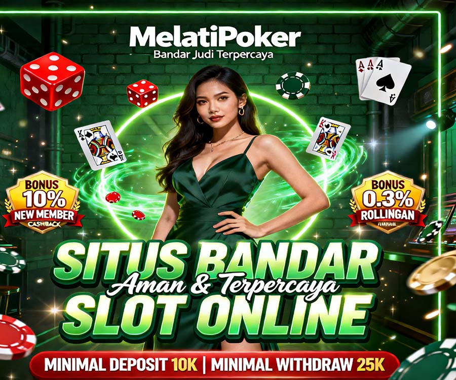 MelatiPoker Slot BSI Online Terpercaya Tanpa Potongan